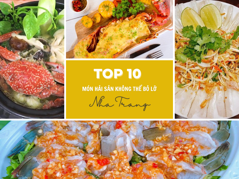 Nhà hàng Yến Nhi - Top 10 món hải sản ngon